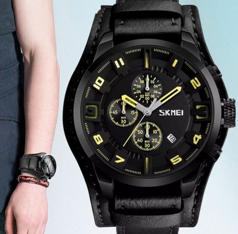 SKMEI CHRONOGRAPH GENTS WATCH #9165 - Image 2