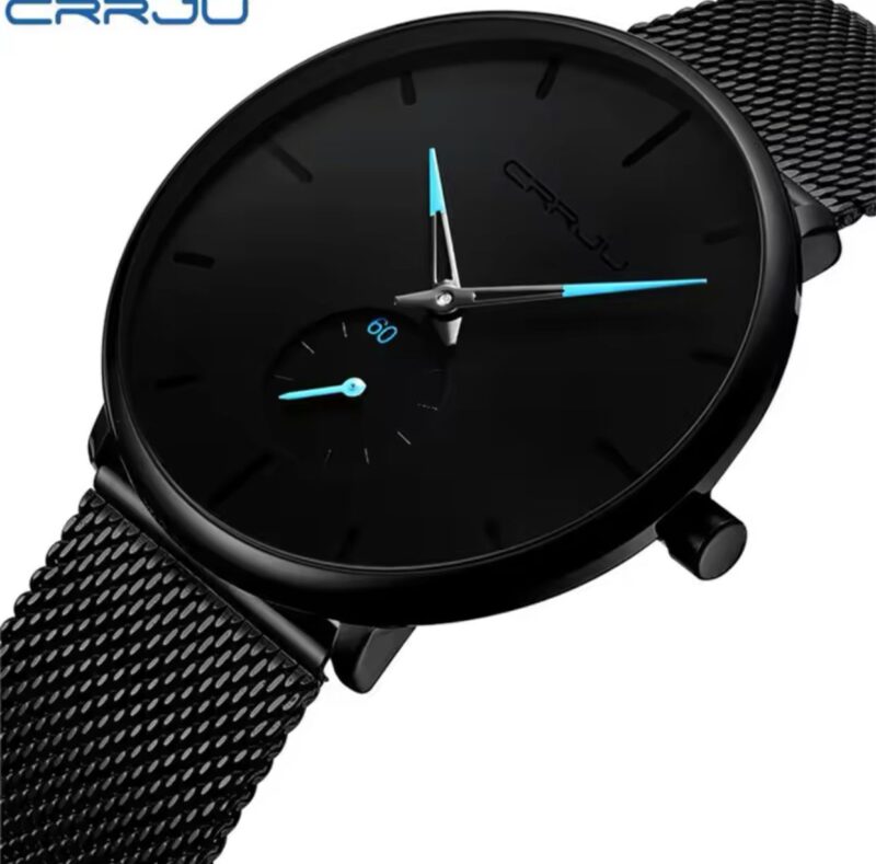 ⌚CRRJU GENTS MINIMALIST DESIGN #2150 (Mesh strap)  